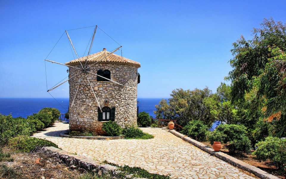Windm&uuml;hle auf Zakynthos