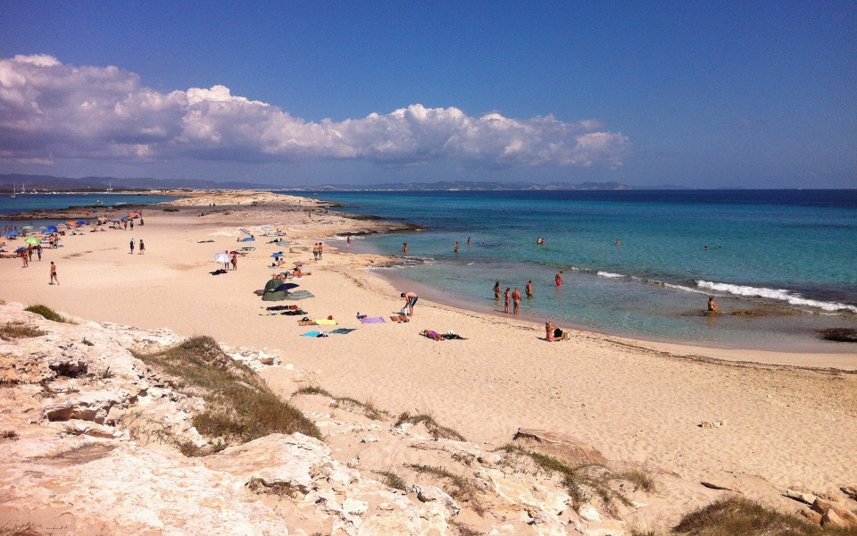 Strand auf Formentera