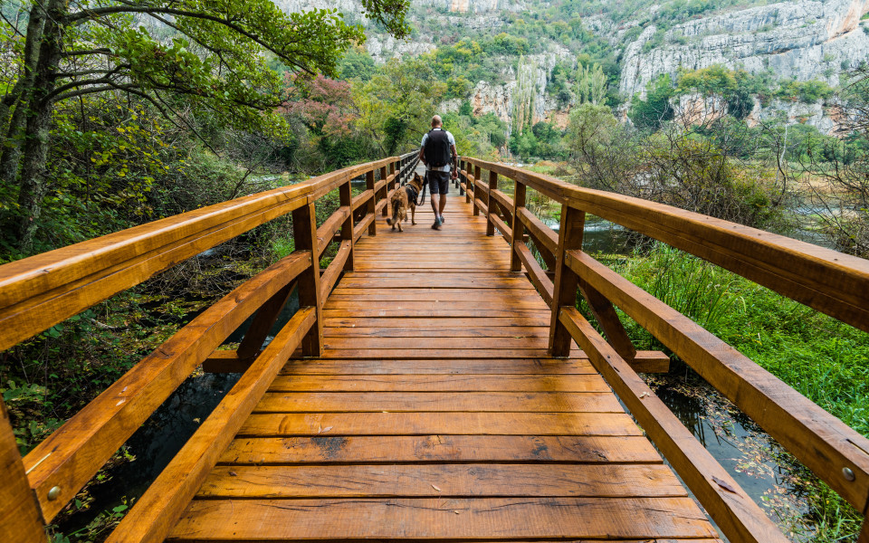 Wanderwegen in Kroatien mit Hund