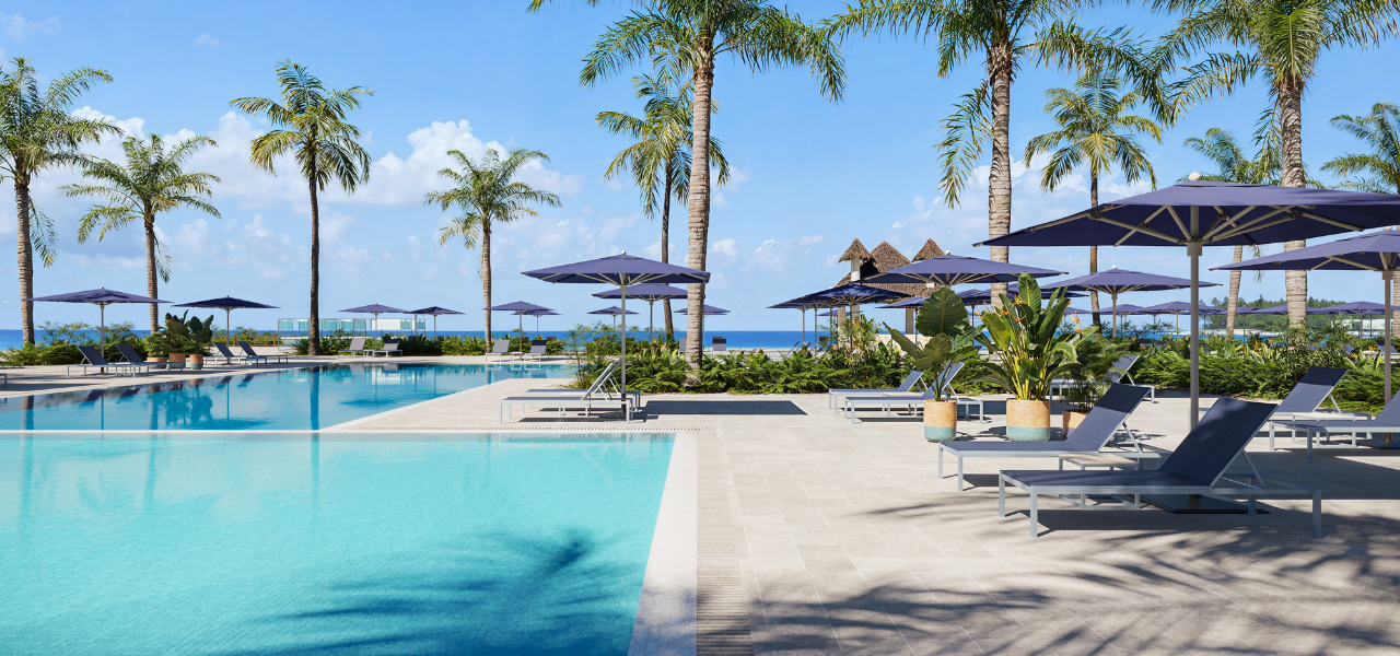 Hauptpool im Iberostar Selection Zanzibar